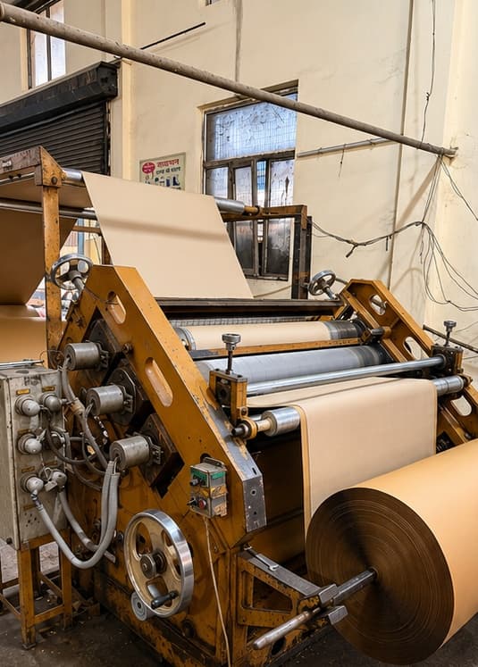 Corrugation machine